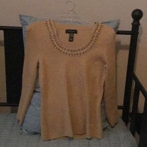 Sparkly gold sweater